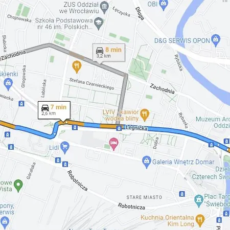 Apartament Jaworska 4 Z Balkonem 24h -vat23- Wroclaw